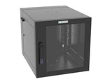 Vertiv GL24WMCMP-B-SE-00-CM WM Premium 12Ux24x32 Gray - Offset mounting rails create nearly 3.5 in of dedicated cable management space between the rail and side