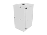 Vertiv GL48WMCMS-W-SC-AF-CM WM Premium 25Ux24x32 Fan Gray, Rails feature a horizontal/vertical cable tie down pattern and provisions for optional cable management D