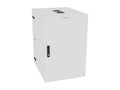 Vertiv GL36WMCMS-W-SE-00-CM WM Premium 19Ux24x32 Fan Gray - Nominal concentric conduit knockouts on top, bottom, and back of rear section