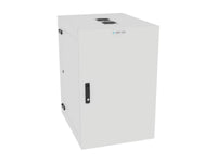 Vertiv GL36WMCMS-W-SE-00-CM WM Premium 19Ux24x32 Fan Gray - Nominal concentric conduit knockouts on top, bottom, and back of rear section