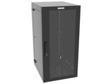 Vertiv GL48WMCMP-B-SE-00-CM WM Premium 25Ux24x32 Gray - Offset mounting rails create nearly 3.5 in of dedicated cable management space between the rail and side
