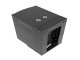 Vertiv GL36WDXP-B-SH-AF WDX WM 18UX24X32 PLEXI BLACK FAN - Welded back panel and support shelf completely eliminates deflection