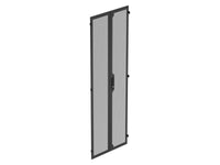 Vertiv 9802E-24SM-B Es Door Split Mesh 98 in X 24 in Blk
