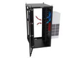 Vertiv GL840N12-2442-SC-2000-SQM6 NEMA Data Cabinet 45U 24in 42in Black