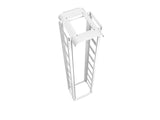 Vertiv CMR-59U16-W-SQM6 CMR 59U 24 in 16.25 in White - Large channel openings support side-to-side airflow and allow cable pass-thru