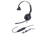 Yealink UH42 (1308240) Perfect for Open Offices or Home Setups; AI-powered Noise-cancelling Mic; All-day-wearing Comfort; Support Left or Right-side Wearing