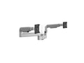 Humanscale X82SFTBNNP1NNNN MFlex M8 Arms - Dual Bracket for 2 Monitors - Silver - 12/Dynamic - Standard Tilt - Standard 100mm x 100mm, black