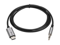 Eaton Tripp Lite U437-MM1-03 USB-C to 3.5 mm Headphone Jack Adapter Cable (M/M), 3 ft. (0.9 m)