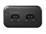 Shure MXWNDX2TA Dock - Ethernet port - Remote charge status monitoring: Ethernet connection to the system enables remote monitoring of battery charge