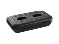 Shure MXWNDX2TA Dock - Ethernet port - Remote charge status monitoring: Ethernet connection to the system enables remote monitoring of battery charge