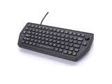 iKey SLK-79-FSR-M-USB-NVIS Compact Backlit Keyboard, FSR, 79 Key, Green Night Vision LED