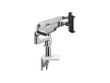 Humanscale X22WYTBC121NNNN MFlex M2 Arms - Dual Bracket for 2 Monitors - White/Polished - 8/Dynamic & 12/Dynamic - Stand
