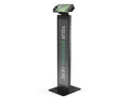 Compulocks 140BUCLXB Universal Tablet Cling Extreme, Brandable Floor Stand - Black