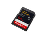 SanDisk SDSDXEM-064G-GN4IN 64GB Extreme PRO UHS-II V60 Cards UHS-II SD