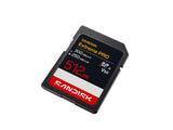 SanDisk SDSDXEM-512G-GN4IN 512GB Extreme PRO UHS-II V60 Cards UHS-II SD