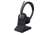 Yealink 1208673 First UC-certified Dual-mode (Bluetooth&DECT) Wireless Headset; WH64 Dual UC; Direct Connect to Mobiles, PC and Desk Phones