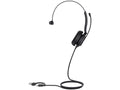 Yealink UH35 (1308166) MONO UC USB-C/A Unified Communications USB Wired Headset; Monaural Ear (single ear); USB-A 2.0 + USB-A to USB-C Adapter