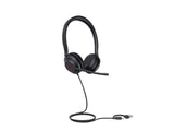 Yealink UH35 (1308165) MONO TEAMS USB-C/A Microsoft Certified Teams USB Wired Headset; Monaural Ear (single ear); USB-A 2.0 + USB-A to USB-C Adapter