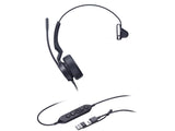 Yealink UH44 (1308186) Perfect for Open Offices or Home Setups; Microsoft Teams Certified; 2 AI-powered Noise-Cancelling Mics; All-day-wearing Comfort