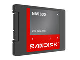 SanDisk SDSNS2400TAB-000G0 4TB NAS 600 SATA SSD SATA 2.5