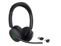 Yealink 1208684 The Best-Value ANC Bluetooth Wireless Headset with Charging Stand; BH74 WITH STAND UC USB-C/A; AI Noise Cancellation