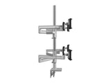 Humanscale X23SLTBC3623LTB M/Flex for M2 Pro Monitor Arm, 2 Rows of 3 Monitors, 12 Straight/12 Straight Links, Clamp Mou