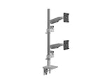 Humanscale X2NTNCDSCTB-30-X2NM0NDSCTB-NP.GSA M/Flex for M2 Pro Monitor Arm, Single Monitor Brackets, 4 Straight Links/Dynamic Links, 30 Post, Silver