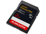 SanDisk SDSDXDE-2T00-GN4IN 2TB Extreme Pro UHS-II V90 Cards UHS-II 2TB SD