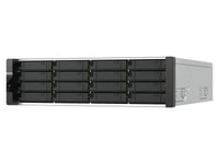 QNAP ES1686ADC-2142IT-128G-US 16-Bay Active-Active Dual Controller ZFS NAS and iSCSI/ IP-SAN. 3U, 3.5 /2.5 SAS & dual-port U.2/U.3, 3 x Gigabit LAN, 4x10GbE(SFP+)