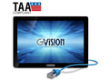 GVision PE10ZJ-OR-45PTW LCD Display - Flat - 1280 x 800 - 10Inch - 25Ms response time - 0.1695(H) x 0.1695(V)mm - 800 : 1 - 350 Nits