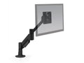 HAT Design Works 3545-250-104 Short-Reach Monitor Arm, Black, holds 1.5-12 lbs, up to 30IN screen