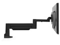 HAT Design Works 7000-800-104 7000 Articulating Monitor Arm, Black, holds 10-22 lbs, up to 32IN screen