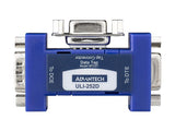 B+B SmartWorx 9PCDT RS-232 Data Tap (DB9M and DB9F straight-through, DB9F monitor ports)