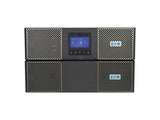 Eaton 9PX8KSP 9PX 8000VA 7200W 120V/208V Online Double-Conversion UPS - Hardwired Input, 1 L6-30R, 2 L14-30R, Hardwired Output, Cybersecure Network Card, Extended Run, 6U - Battery Backup