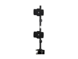 Amer AMR2CV Dual Monitor Vertical Clamp Mount max 32IN - Steel/Aluminum Alloy/Plastic - Support Flat Pannel Size: 24 - 3