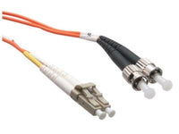 Axiom AXG93007 LC/ST OM1 Fiber Cable 20m - TAA, Orange