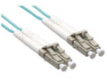 Axiom AXG94382 LC/LC OM4 Fiber Cable 7m - TAA, Aqua