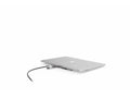 Compulocks BLD01KL Blade Universal Lock Slot Adapter with Keyed Cable Lock Silver
