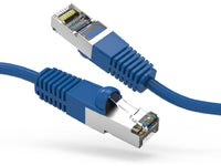 Axiom C6AMBSFTPB50-AX 50FT CAT6A Shielded Cable (Blue)