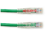 Black Box C6PC70-GN-25 CAT6 550-MHz Locking Snagless Stranded Ethernet Patch Cable - Unshielded (UTP), CM PVC (RJ45 M/M)