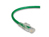 Black Box C6PC70-GN-25 CAT6 550-MHz Locking Snagless Stranded Ethernet Patch Cable - Unshielded (UTP), CM PVC (RJ45 M/M), Green, 25-ft. (7.6-m)