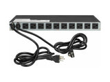 Eaton EATS120 ATS rack PDU, 1U, (2) 5-20P input, 1.92 kW max, 120 V, 16 A, 6 ft cord, Single-phase, Outlets: (10) 5-20 R - NEMA 5-20P - 10 x NEMA 5-20R - 120 V AC - 1920 W - Network (RJ-45)