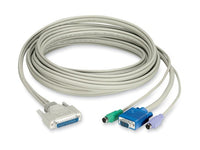Black Box EHN230D-0010 KVM CAT5 Extender Cable with DDC Support - 10-ft. (3.0-m)