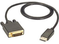 Black Box EVNDPDVI-0015-MM DisplayPort to DVI Cable - Male/Male, 15-ft. (4.6-m)
