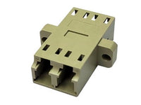 Black Box FOT120 Fiber Optic Coupling - Singlemode, Duplex, Ceramic Sleeve, Plastic Flange, Rectangular, SC-SC, Blue