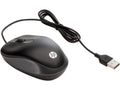 HP G1K28AA USB Travel Mouse - Mouse - Optical - 1000 dpi - Buttons Qty: 3 - Wired - USB Type-A
