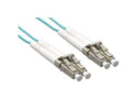 Axiom LCLC10GA-40M-AX LC/LC OM3 Fiber Cable 40m, Aqua
