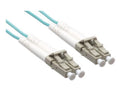 Axiom LCLC10GA-80M-AX LC/LC OM3 Fiber Cable 80m, Aqua