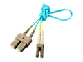 Axiom LCSCB4PAS60-AX LC/SC BENDnFLEX Silver OM4 60m