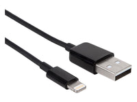 Axiom LGMUSBAMK06-AX Lightning to USB Adapter Cable 6ft, Black